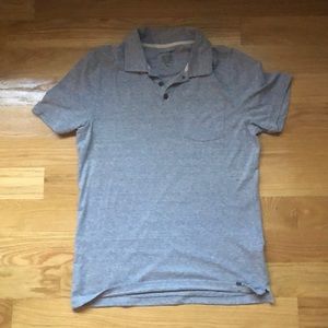 Banana Republic Men’s Heathered T Shirt collared